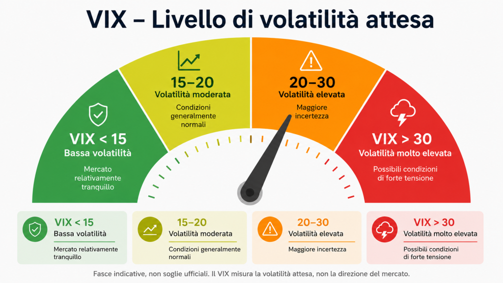Come interpretare il valore del VIX