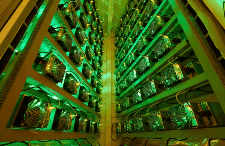 Bitcoin Mining Farm