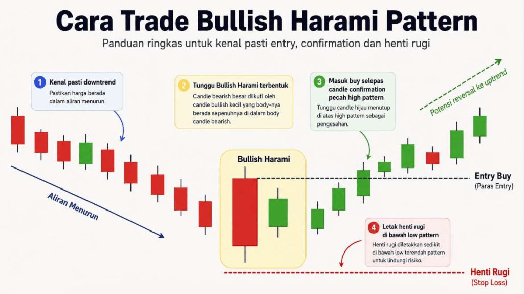 Cara Trade Bullish Harami