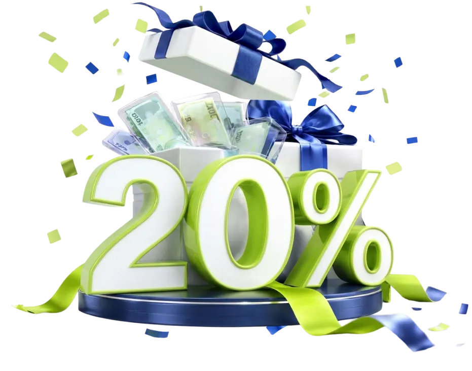 20 Deposit Bonus
